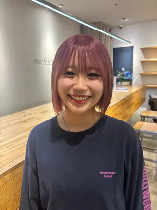 ショート カラー NAVY/ Miharuのヘアスタイル