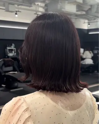 ミディアム カラー パーマ ヘアアレンジ メンズ rei／透明感カラー ／オリーブグレージュのヘアスタイル