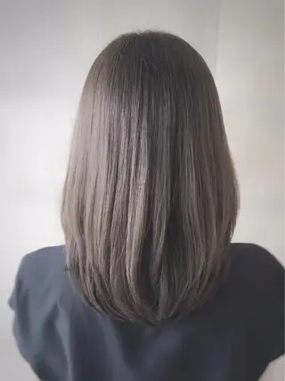 ミディアム カラー カット/メンズカット 藤田麻衣のヘアスタイル