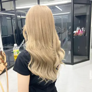 ロング カラー ミルボンAujua認定サロン Ria OSAKA 梅田所属・メンズ、エクステ特化 Ryuのヘアスタイル