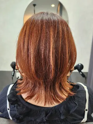 ミディアム TELA HAIR 土気あすみが丘店所属・✂ AYAのヘアスタイル