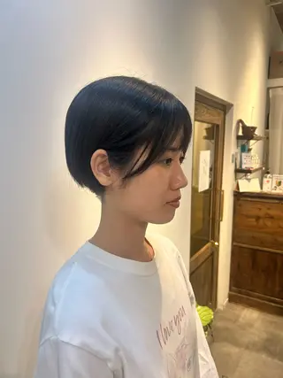 ショート ショート￤ボブ￤顔周 りcut￤ナノコ🎀のヘアスタイル