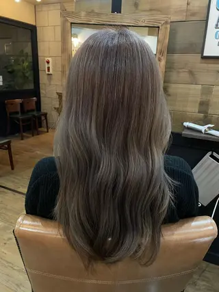 ロング カラー SHIAN橋本店 おぐちまほのヘアスタイル