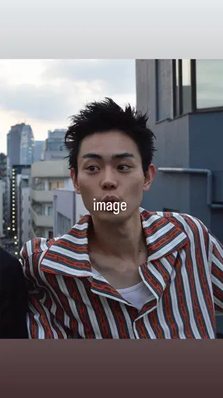 ショート メンズ HARUKI🏔️/ メンズ/透け感カラーのヘアスタイル