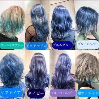 ミディアム カラー レイヤーカット× 髪質改善たもりのヘアスタイル
