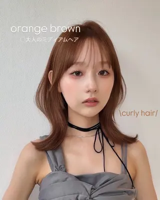 ミディアム カラー COALL nex the salon所属・Riria✨ レイヤーカットのヘアスタイル