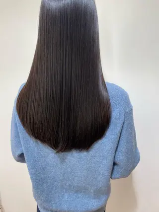 ロング 横山将大/wカラー/ 韓国風パーマ/恵比寿のヘアスタイル