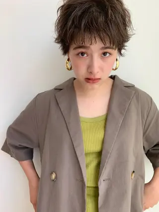 ショート ANY／SUE 千葉パーマのヘアスタイル