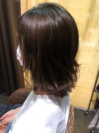 ミディアム カラー メンズパーマ/ スパイキー/神田正紀のヘアスタイル