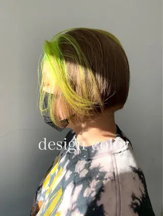 ショート カラー レイヤーカット/艶髪 ✨💭KIRARIのヘアスタイル