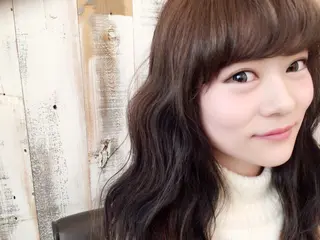 セミロング カラー パーマ 岡崎/髪質改善/ ハイトーン/鈴木進のヘアスタイル