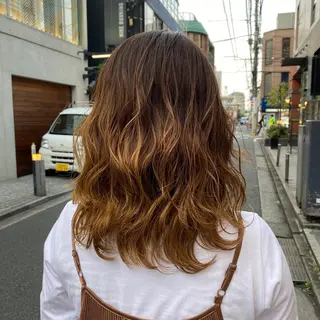ミディアム かりん 🤍のヘアスタイル