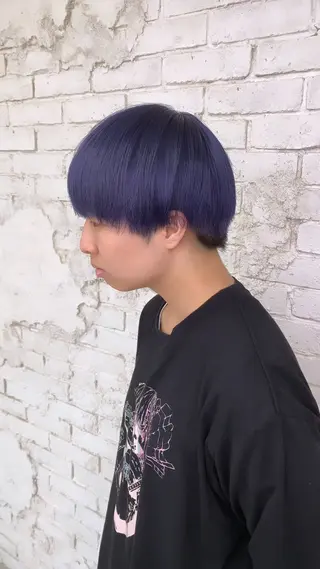 ショート 派手髪支持率No1 Eisukeのヘアスタイル