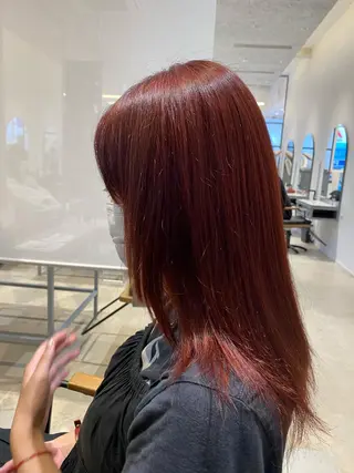 カラー 𝑬𝑰𝑲𝑰/ 金沢駅西口店のヘアスタイル