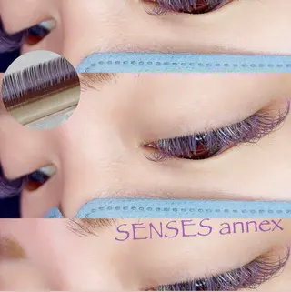 マツエク・マツパ SENSES_ WAKAのマツエク・マツパデザイン