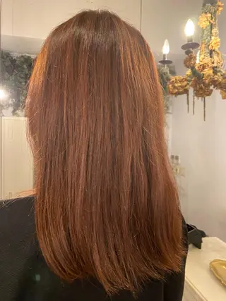 ミディアム カラー 西田辺/ タカスナオヤのヘアスタイル