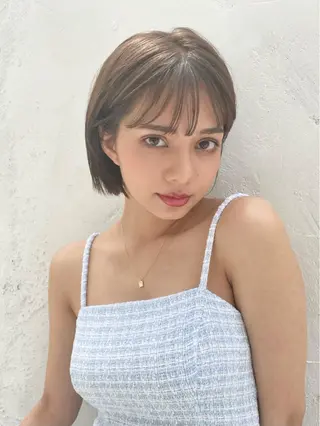 ショート Lond fleur 大宮  ロンドフルール所属・石畑結華 Lond店長のヘアスタイル
