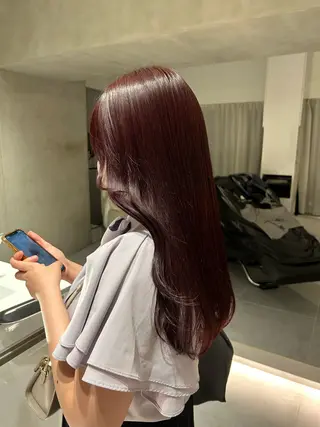 ロング 🧚つやさらhair 🧚manakaのヘアスタイル