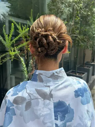 ヘアアレンジ ネイリスト/ ヘアセット　hinaのヘアスタイル