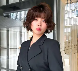 ショート カラー ヘアアレンジ ORGN.所属・二千華 /カラーモデル募集中のヘアスタイル