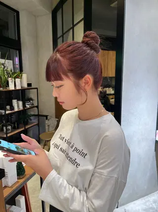 ロング カラー yuuri🎀/大宮 /韓国ヘア/レイヤーのヘアスタイル