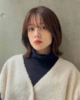 ミディアム カラー ゼンコー吉祥寺店所属・平山 美緒のヘアスタイル