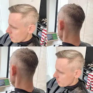 ショート メンズ 及川シゲル 髪質改善講師のヘアスタイル