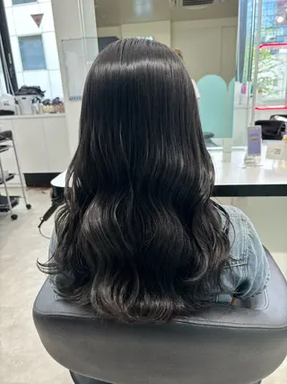 セミロング Wカラー/暖色/べ ージュりく©︎🐝のヘアスタイル