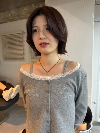 ショート 𝗿 𝗶 𝗶 ／ナチュラルカラーのヘアスタイル