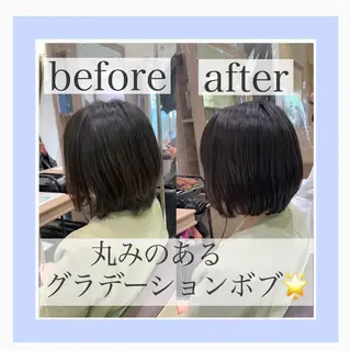 ショート ショート、ボブ/ 川鍋薫のヘアスタイル
