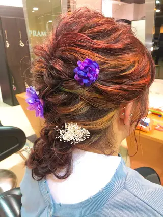 ロング カラー ショートボブ /綾華のヘアスタイル