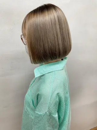 ミディアム カラー 女性リピ90%🍨 🩷佐藤みずきのヘアスタイル