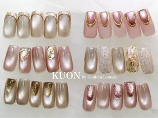 ネイル KUON 本町阿波座のネイルデザイン