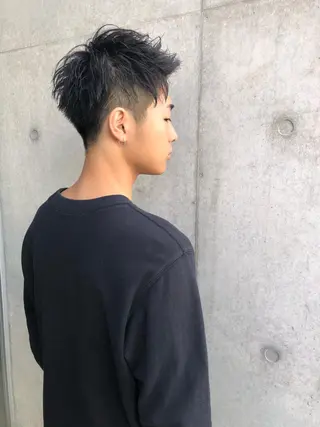 メンズ 森本裕/オーナー/ スパイラルパーマのヘアスタイル