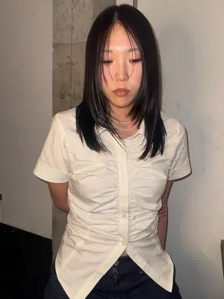 カラー beige/ 海碧のヘアスタイル