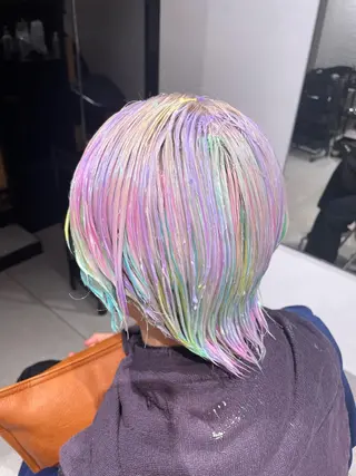 ミディアム カラー 艶カラーリスト 🌈銀座🌈牛込萌香のヘアスタイル