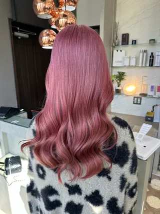 ロング カラー AYAKASA 暖色カラー/レイヤーのヘアスタイル