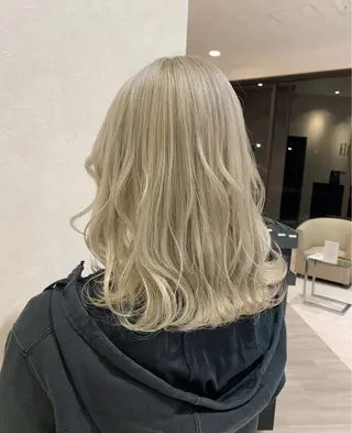 ミディアム hair＆makeEARTH前橋店所属・上村 菜月のヘアスタイル