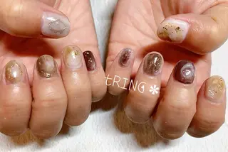 ネイル tRING* しいの木台のネイルデザイン