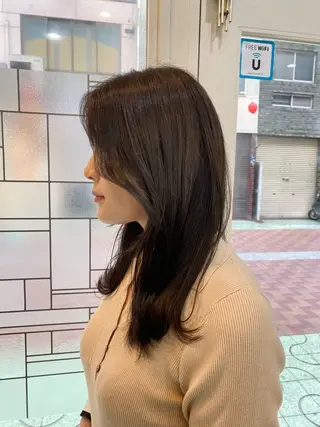 ミディアム トップスタイリスト 江口 稜亮のヘアスタイル