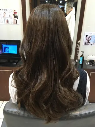 ショート ミディアム セミロング ロング カラー パーマ ヘアアレンジ メンズ キッズ ネイル まつエク MODEK's阿倍野 伊藤サダキのヘアスタイル