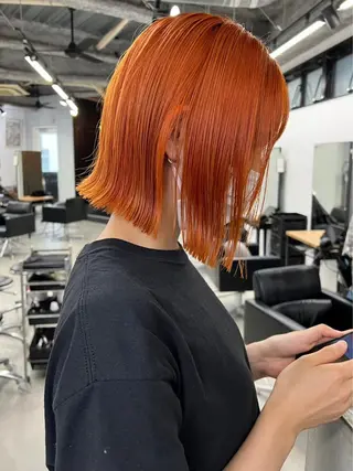 カラー ブリーチダブルカラー 【koide】のヘアスタイル