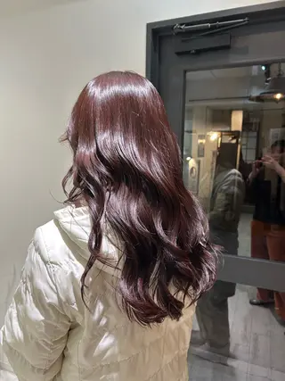 ロング カラー re view 日和のヘアスタイル