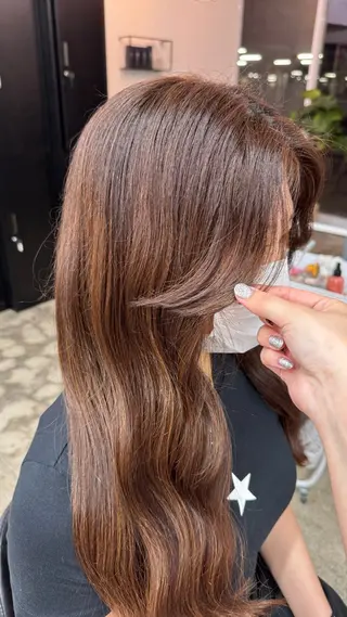 ロング pino.所属・質感再生color 🥂/mayuのヘアスタイル