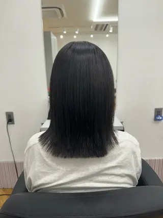 ミディアム カラー レイヤーカット⭐️ にしじまのヘアスタイル