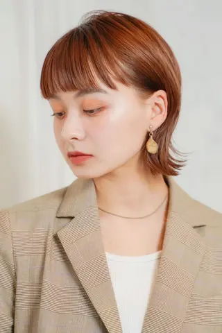 ミディアム カラー Ayano 🫧のヘアスタイル