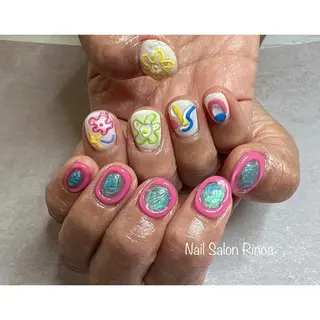 ネイル Nail Salon Rinoaのネイルデザイン