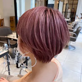 ショート カラー 韓国ヘア🇰🇷 トヨキトキコのヘアスタイル