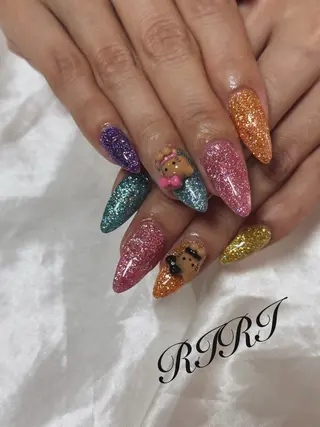 ネイル riri オーナーのネイルデザイン