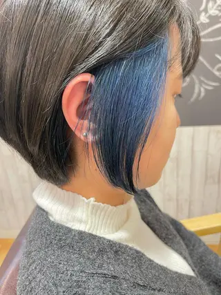 ショート 髪質改善&艶カラー Zina💋池袋のヘアスタイル
